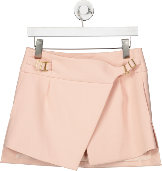 Dion Lee Pink Interlocking Tailored Blazer Skirt UK 8