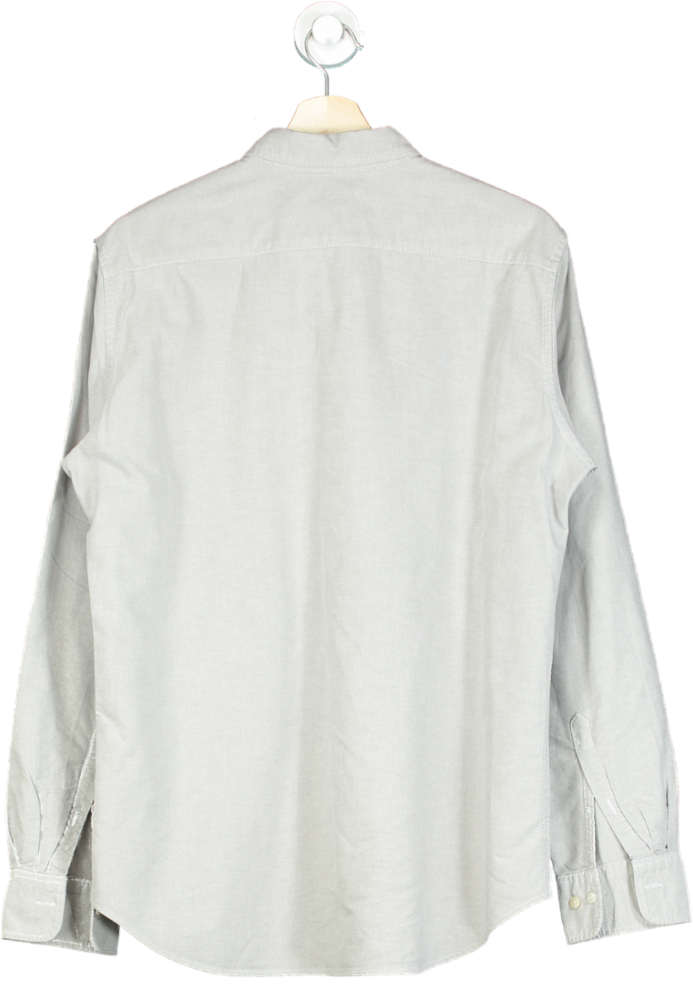 UNIQLO Grey Slim Fit Shirt UK M