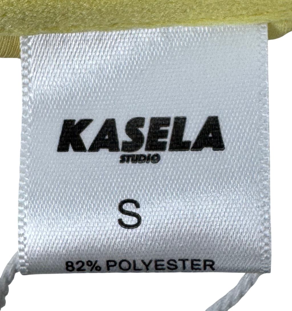 Kasela Yellow Underwire Bikini Set In Lemon UK S