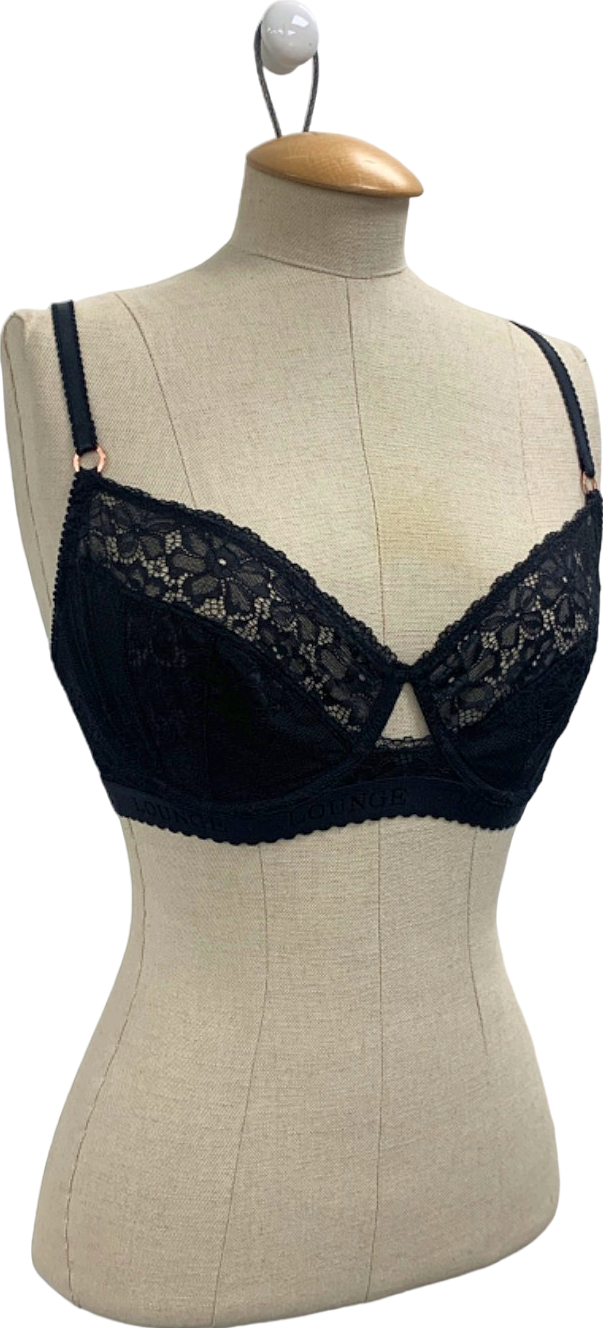 Lounge Black Flair Balcony Bra 36DD