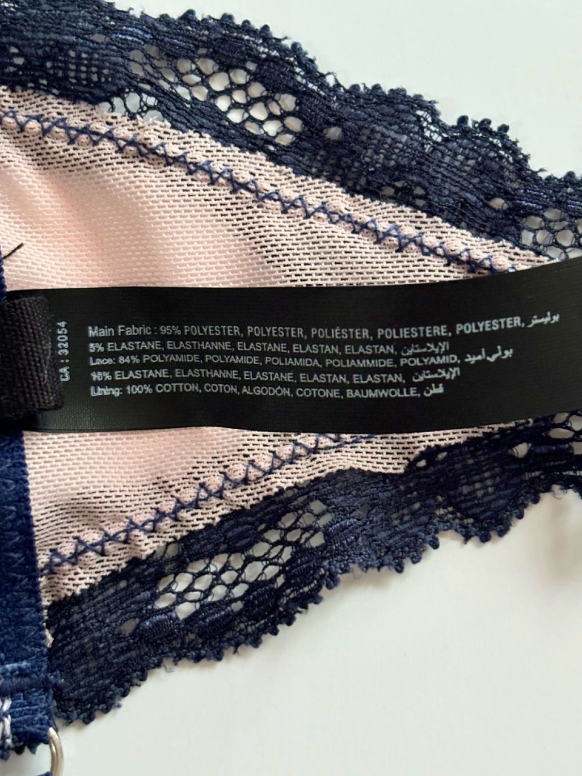 Urban Outfitters Navy Lace Thong S