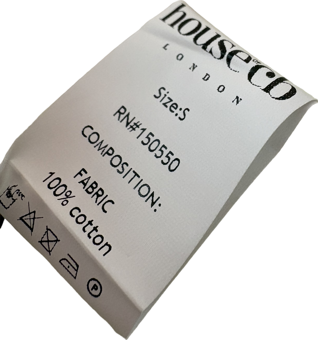 House of CB White Shirt S