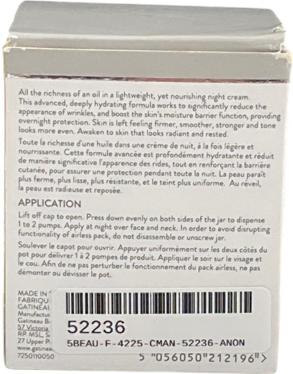 gatineau Age Benefit Night Renewal Cream 50ml
