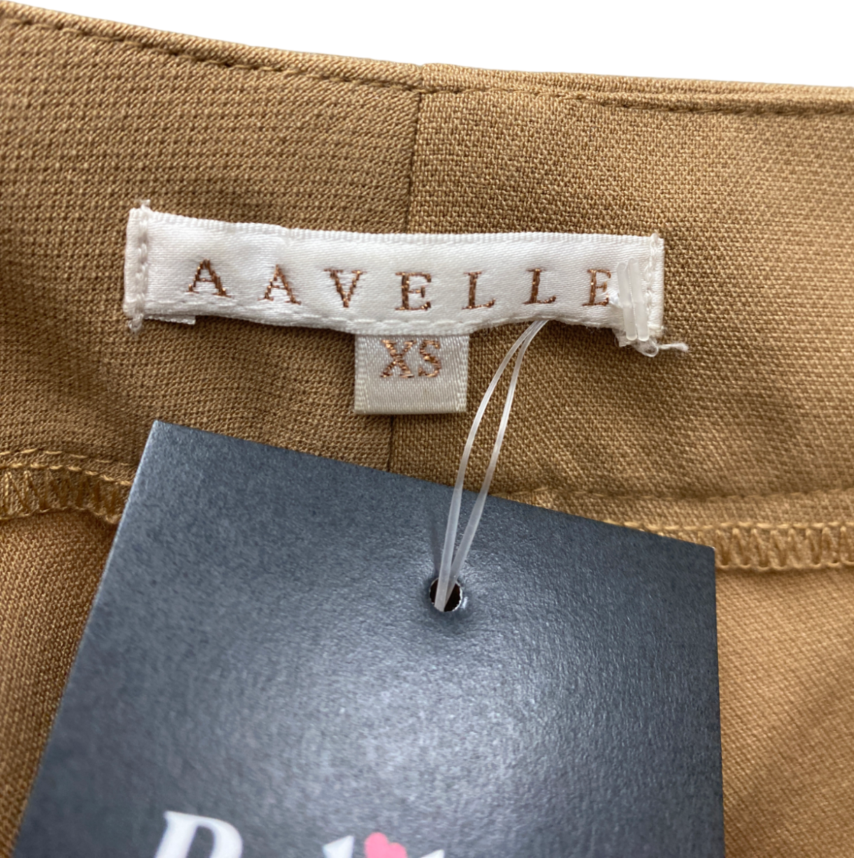 Aavelle Beige Tapered Trousers UK XS