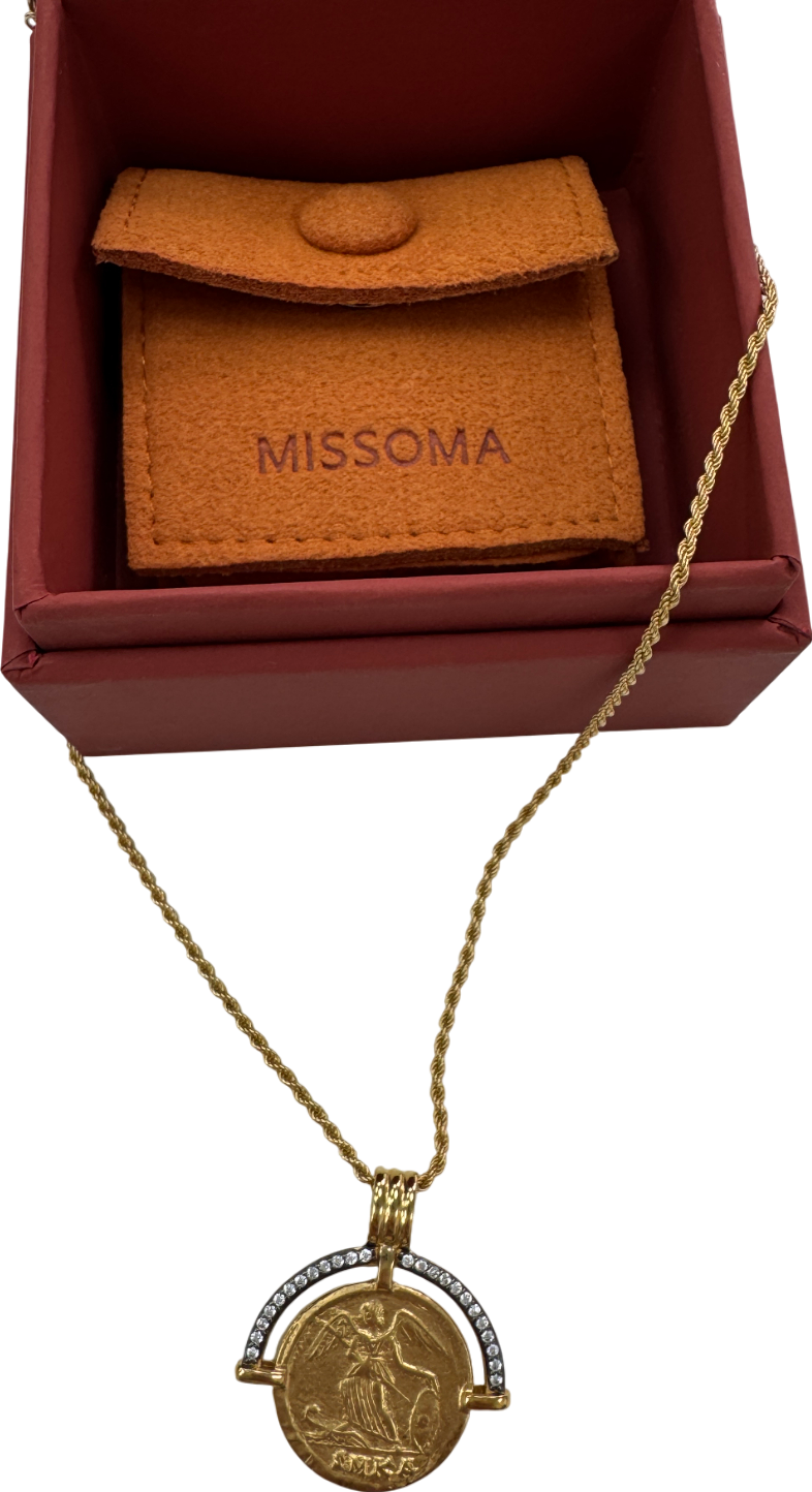 Missoma 18k Yellow Gold Vermeil Sagittarius Pendant Necklace