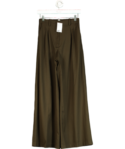 H&M Green Cigarette Trousers UK 4