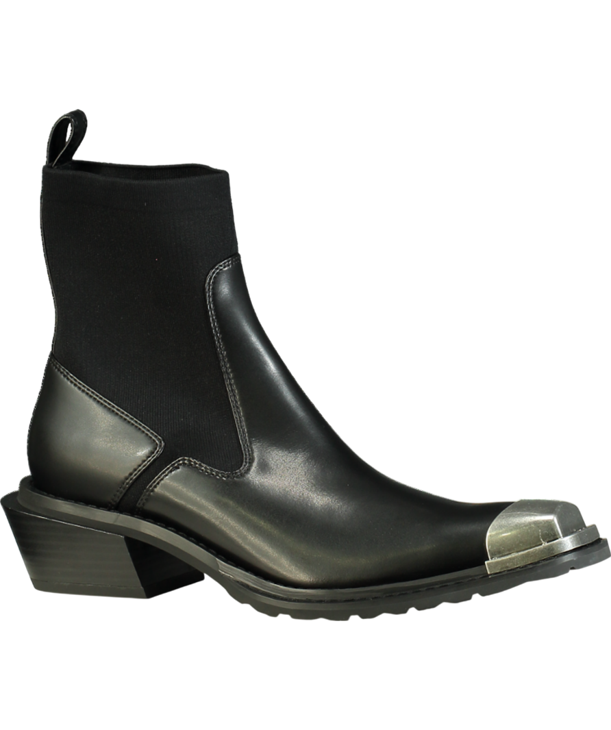 Untitlab Black Metal Cap Hitch Boot UK 8 EU 41 👠