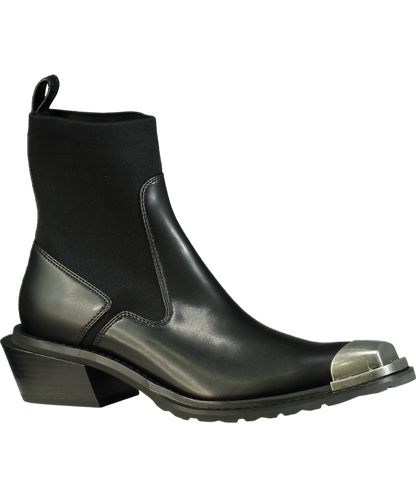 Untitlab Black Metal Cap Hitch Boot UK 8 EU 41 👠