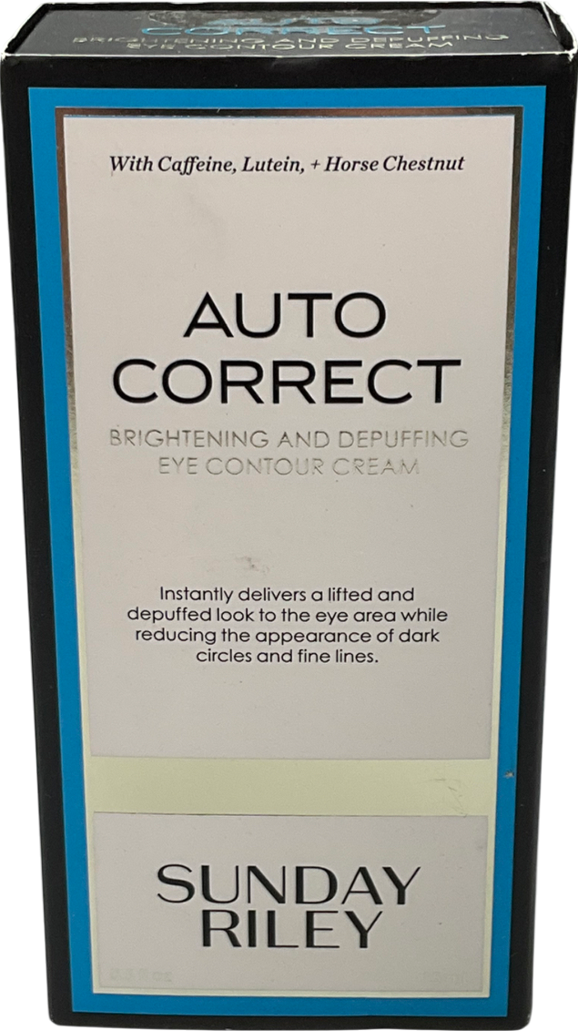 Sunday Riley Brightening And Depuffing Eye Contour Cream 15ml