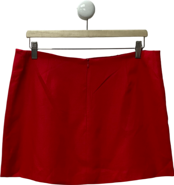 White Fox Red Nothing Matters Mini Skirt UK XL
