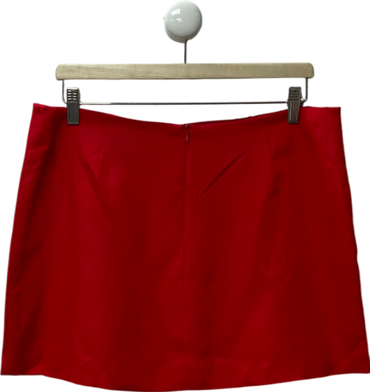 White Fox Red Nothing Matters Mini Skirt UK XL