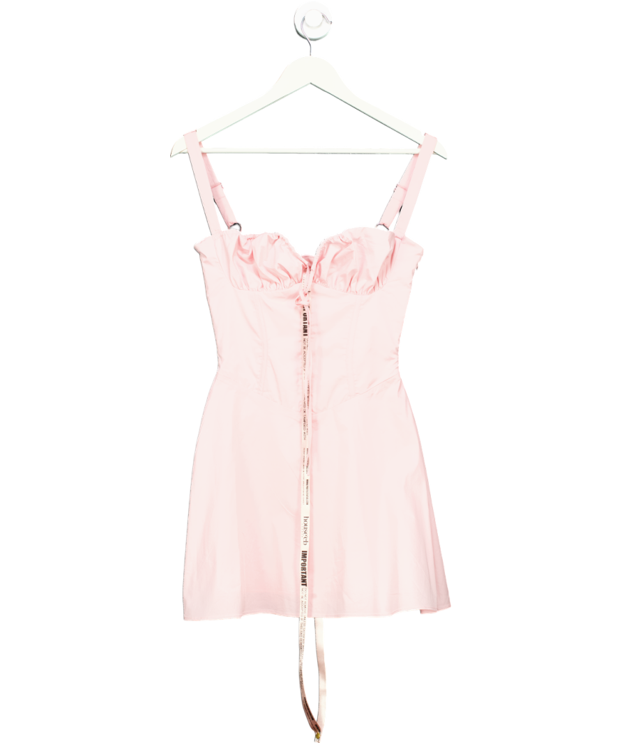 House of CB Pink Corset Mini Dress UK S