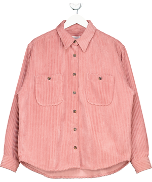 Étoile Isabel Marant Pink Corduroy Shirt UK 12