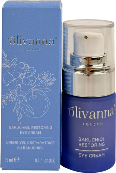 Olivanna London Bakuchiol Restoring Eye Cream 15ml