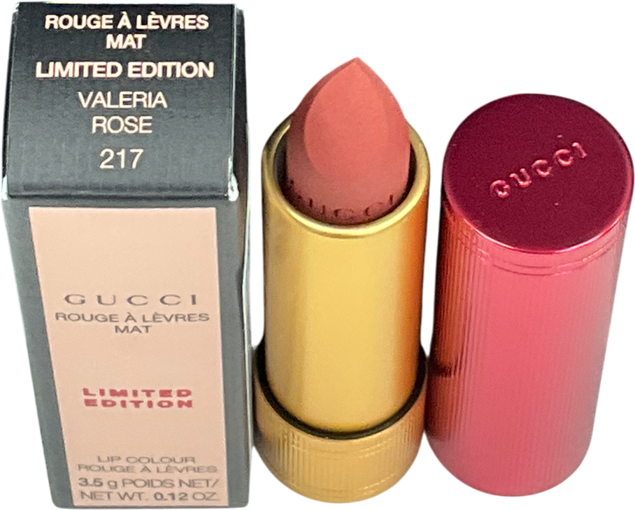 Gucci Rouge À Lèvres Mat 217 Valeria Rose 3.5 g