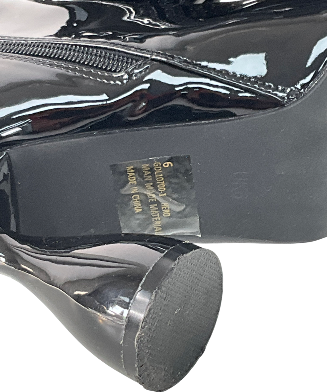 Ego Black Platform Knee High Boots UK 6 EU 39 👠