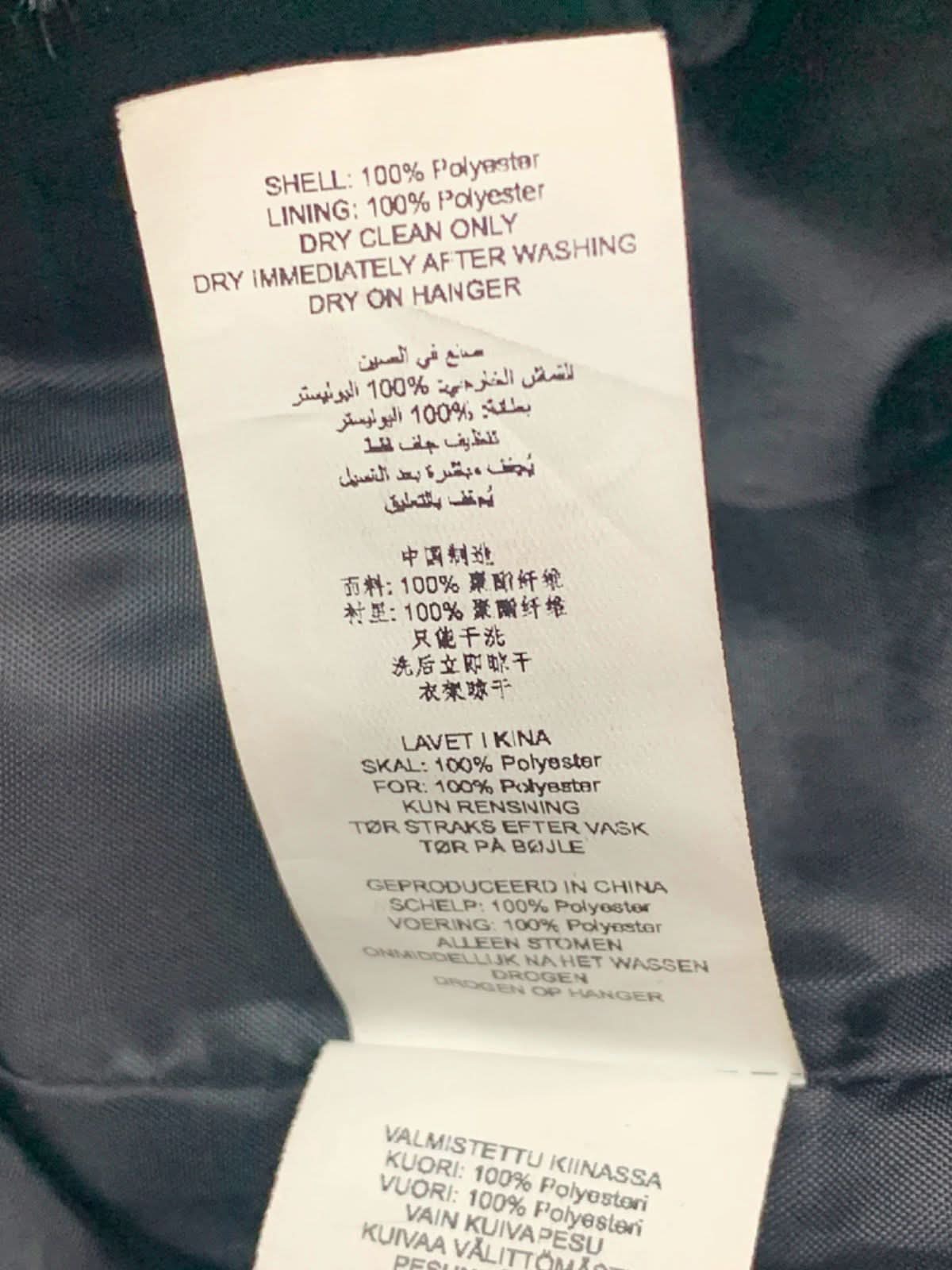 Missguided Black Faux Fur Coat UK 4