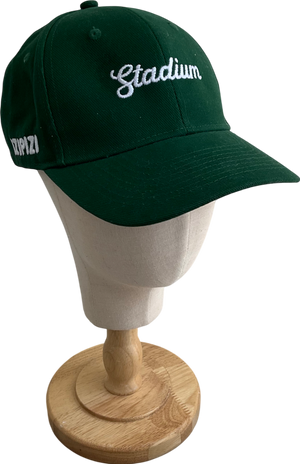 IZIPIZI Green Embroidered Baseball Cap One Size