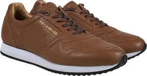 PAUL & SHARK Tigre Trainer Tan Brown /white UK 9 EU 43