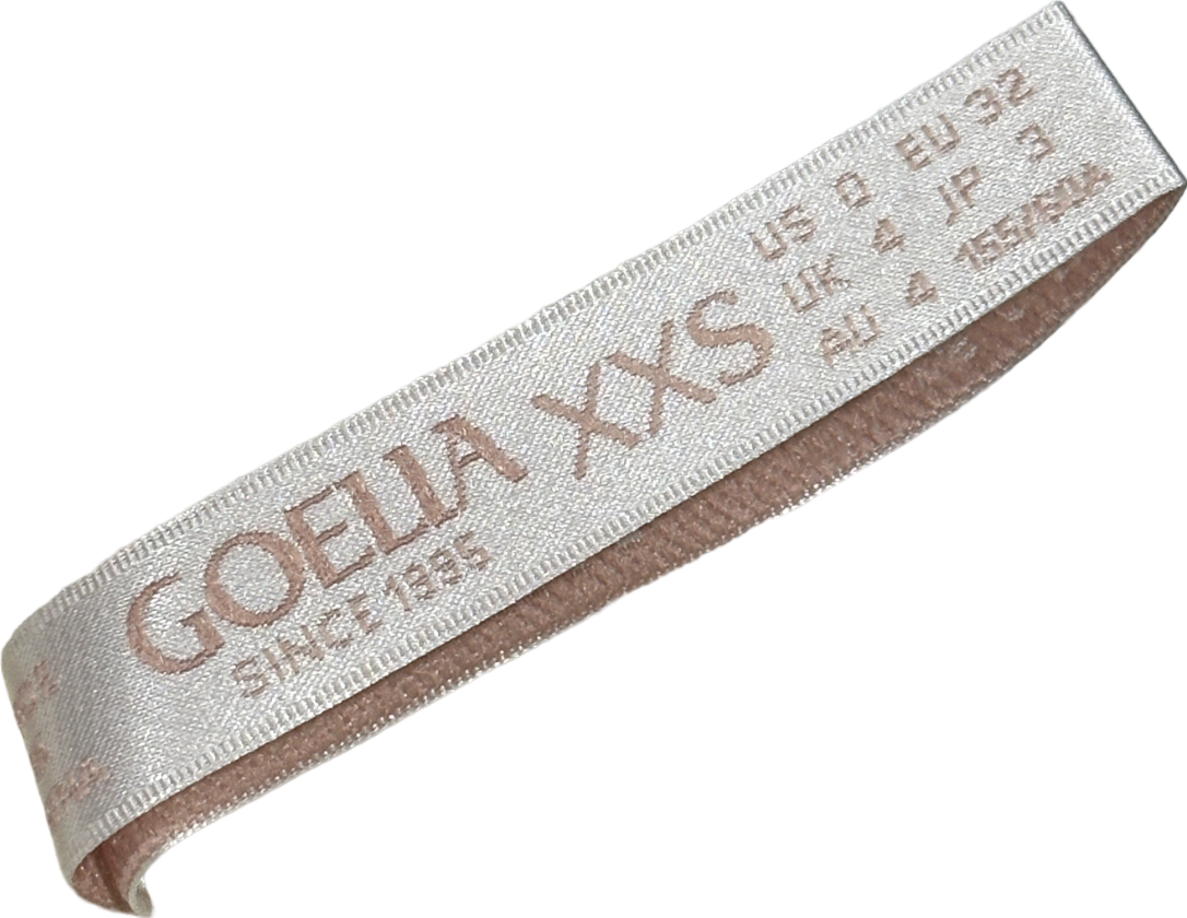 Goelia White and Red Polka Dot Silk Skirt XXS