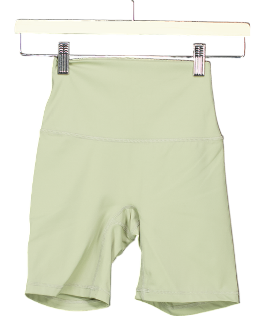 Another Version Green Second Skin Shorts UK S