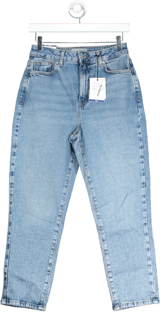 New Look Light Blue Hannah Straight Leg Jeans UK 8