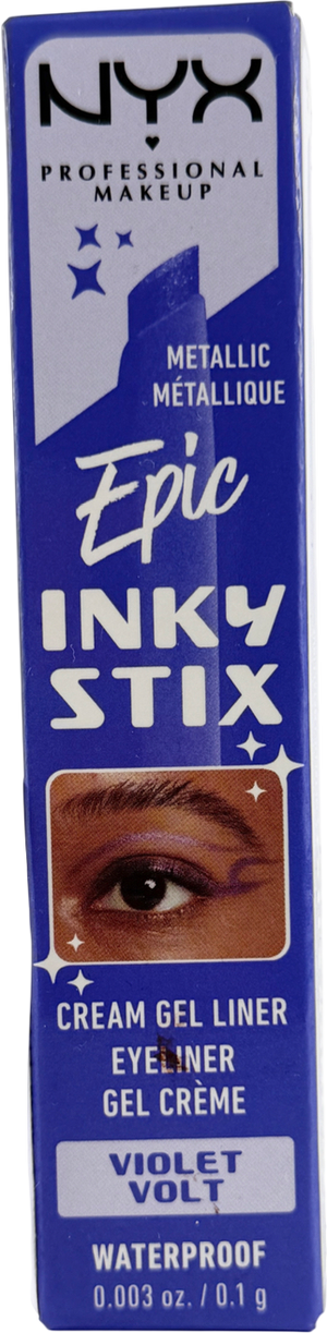 NYX Epic Inky Stix Waterproof Cream Gel Eyeliner Violet Volt 0.1g