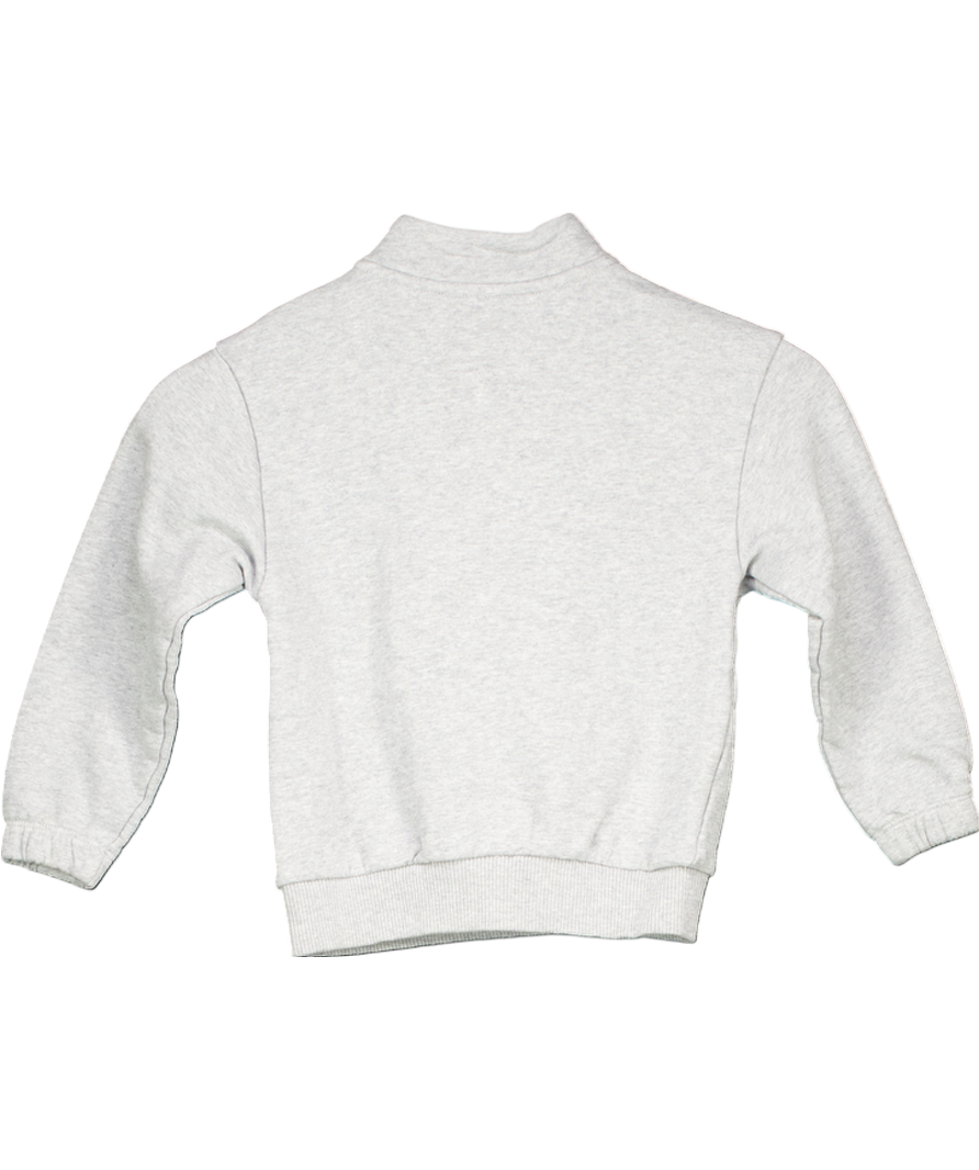 Tommy Hilfiger Grey Snap Button Sweatshirt 6 Years