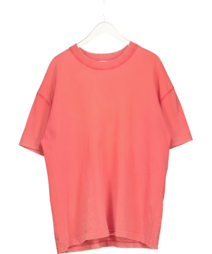 AllSaints Pink Haven Oversized T-shirt UK L
