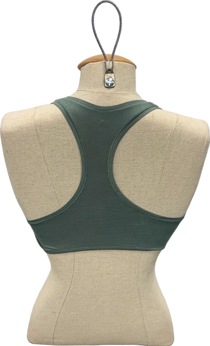 Gymshark Green Cotton Bralette M