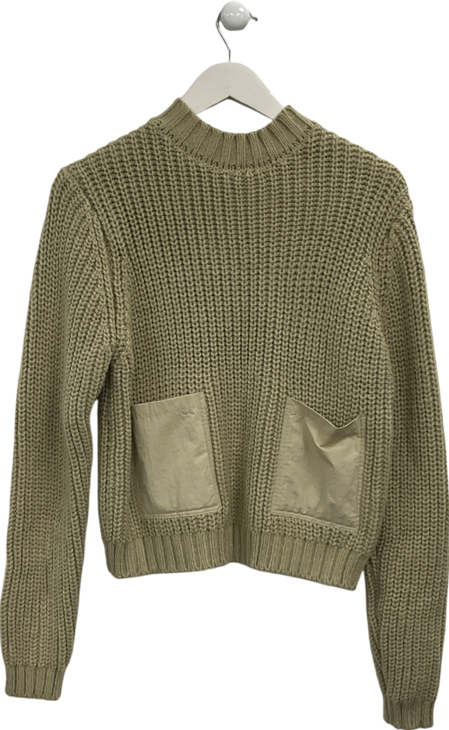 ZARA Beige Knitted Sweater UK M