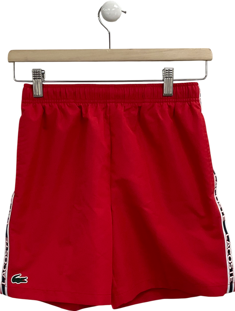 Lacoste Red Electric Waist Shorts 12 Years