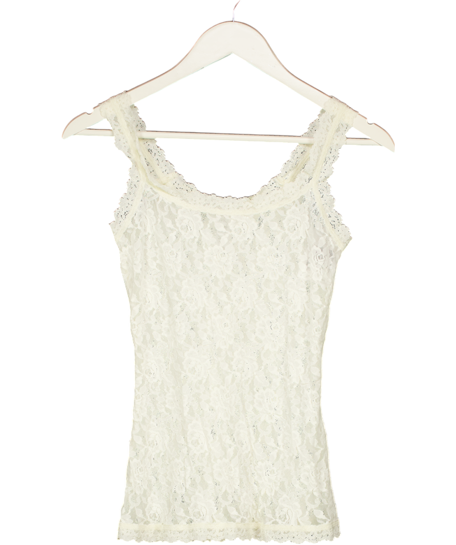 Hanky Panky Cream Signature Lace Classic Camisole UK S