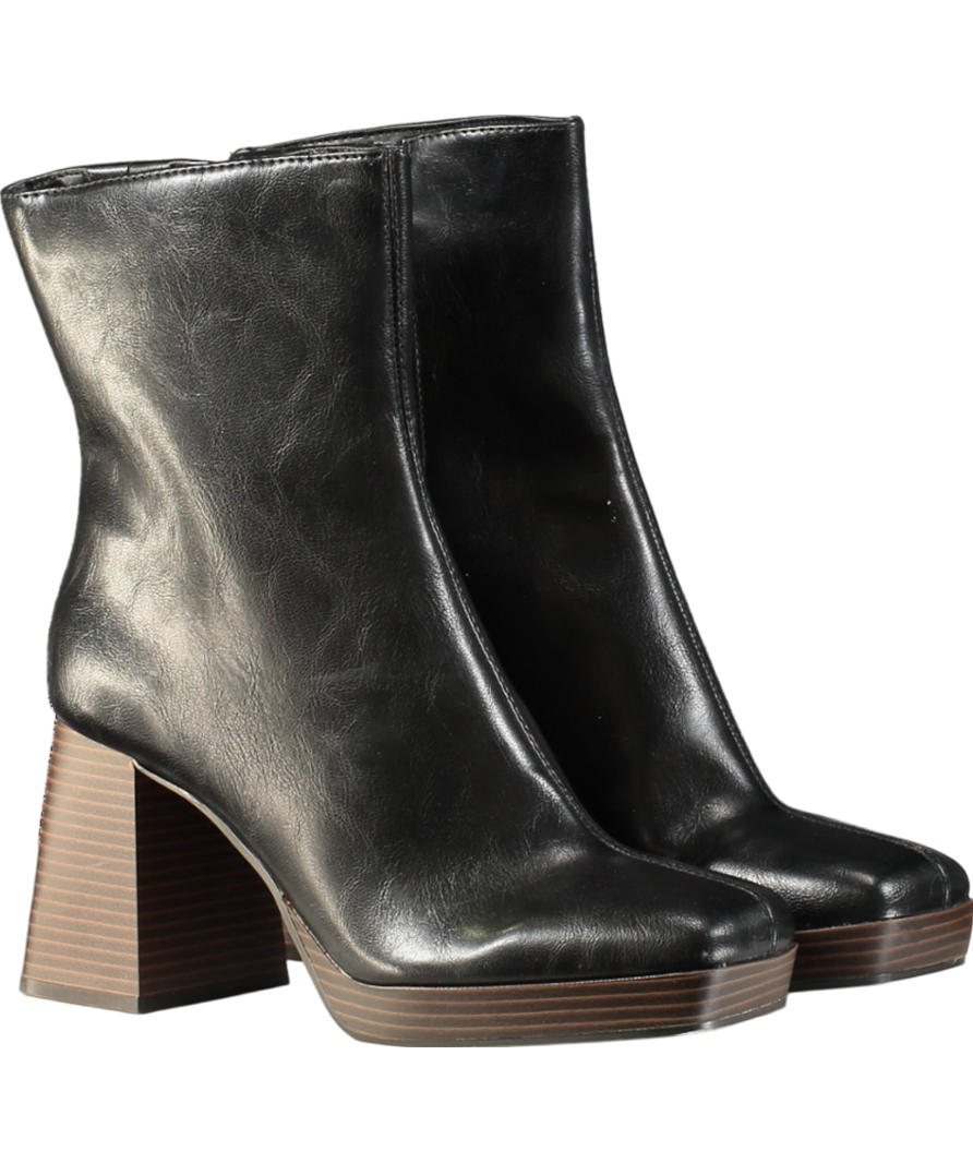 Coconuts by Matisse Duke Platform Bootie In Black UK 6.5 EU 39.5 👠