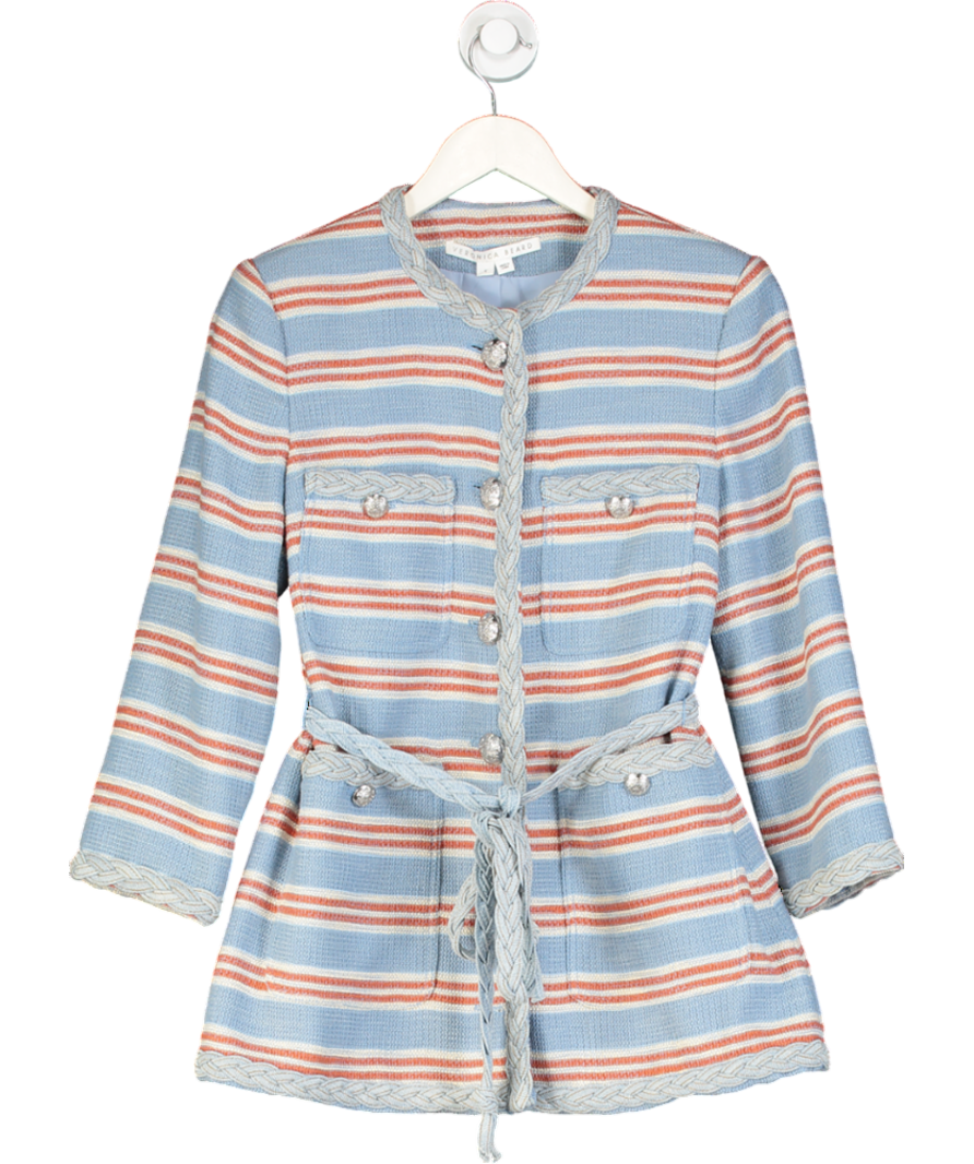 Veronica Beard Blue Ginerva Jacket UK 8