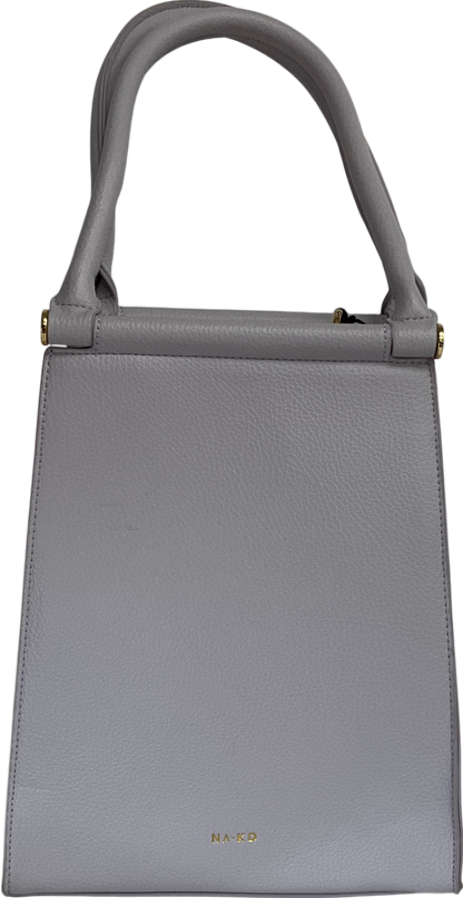 NA-KD Purple Top Handle Trapeze Bag One Size