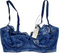 Lounge Underwear Blue Blossom Balcony Bra UK 32F