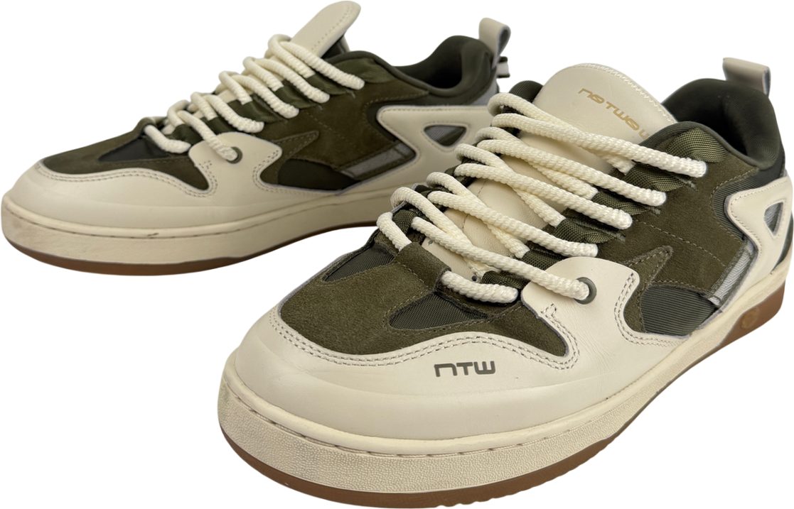No two ways Cream Vault Kaki Trainers UK 9 EU 43 👞