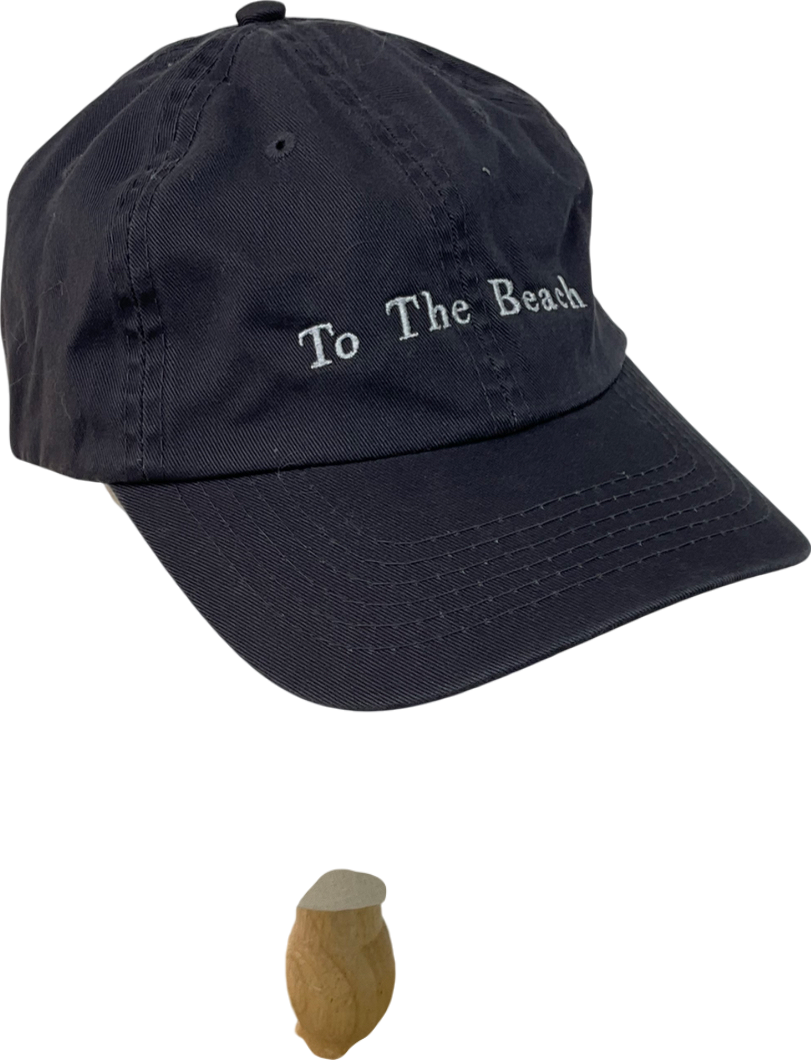 Gigi & Olive Purple Off To The Beach Slogan Baseball Cap One Size