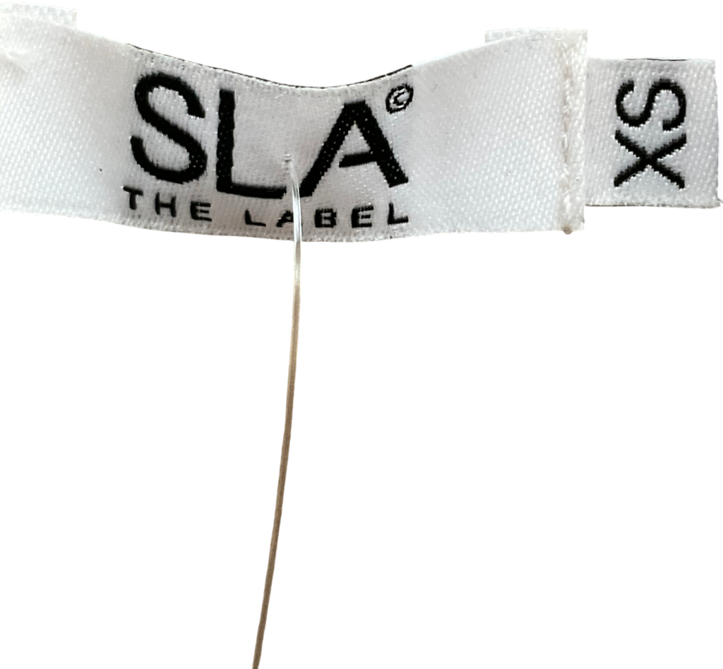 SLA the label Metallic Bronze Glitter Oversize Blazer UK XS