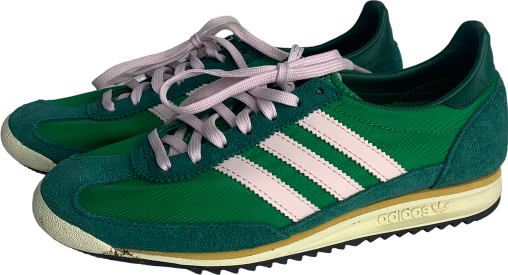 adidas Originals Green Trainers UK 4 EU 37 👠