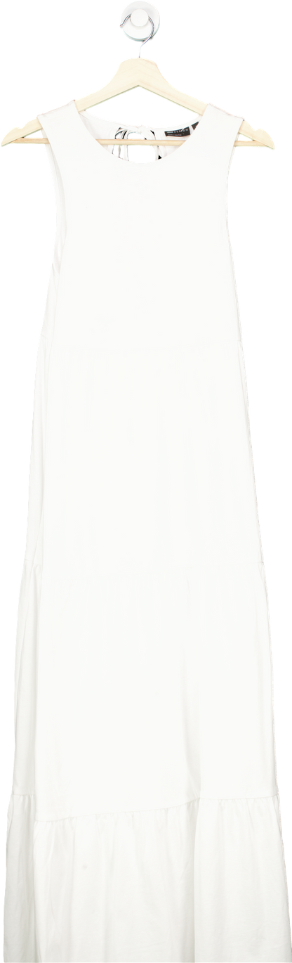 ASOS DESIGN White Sleeveless Maxi Dress UK 8