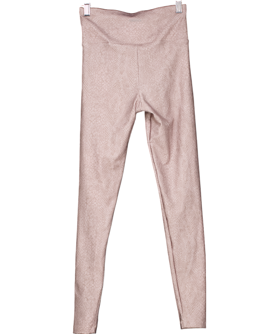 Oysho Grey Snakeprint Leggings UK XS