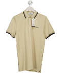 Ben Sherman Beige Signature Pique Polo In Fog UK S