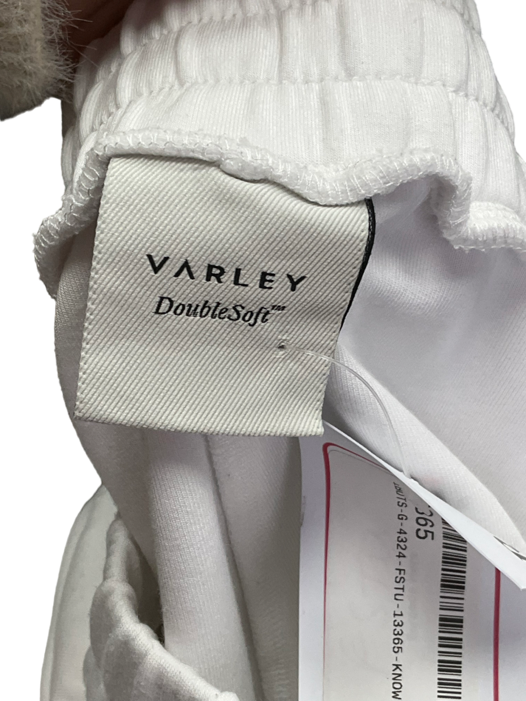 Varley White Ollie High Rise 3.5 Shorts UK M