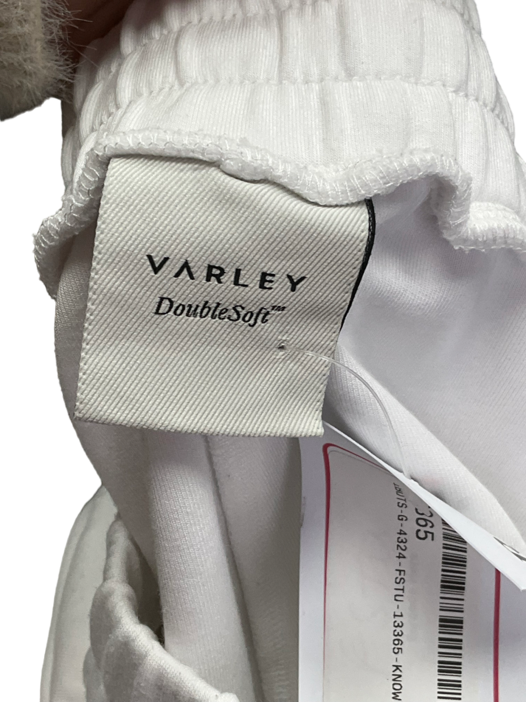 Varley White Ollie High Rise 3.5 Shorts UK M