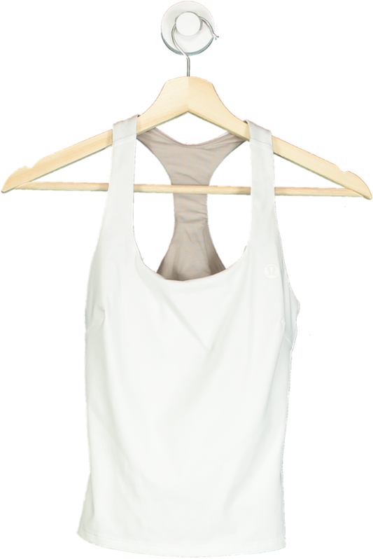 Lululemon White Athletic Tank Top No Size