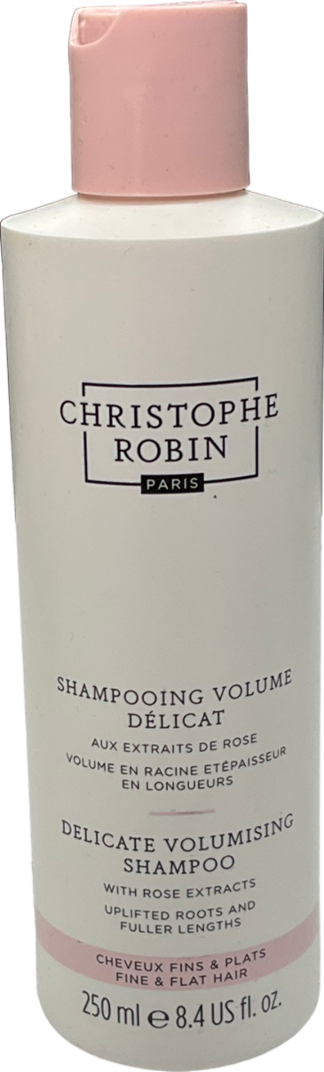 Christophe Robin Delicate Volumising Shampoo With Rose Extracts 250