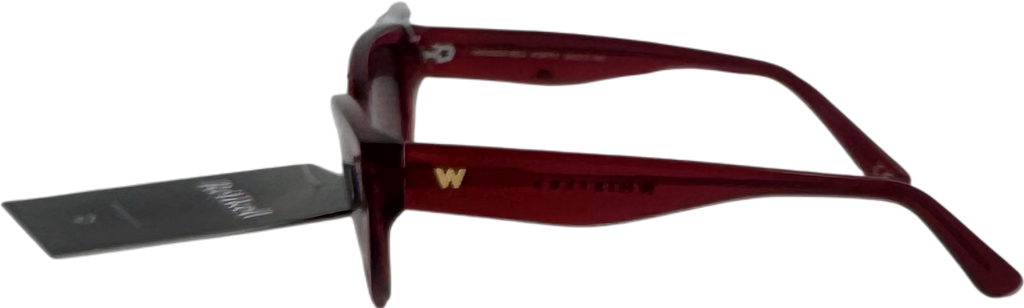 Whistles Rust Hart Cat Eye Sunglasses / Whs026-red One Size