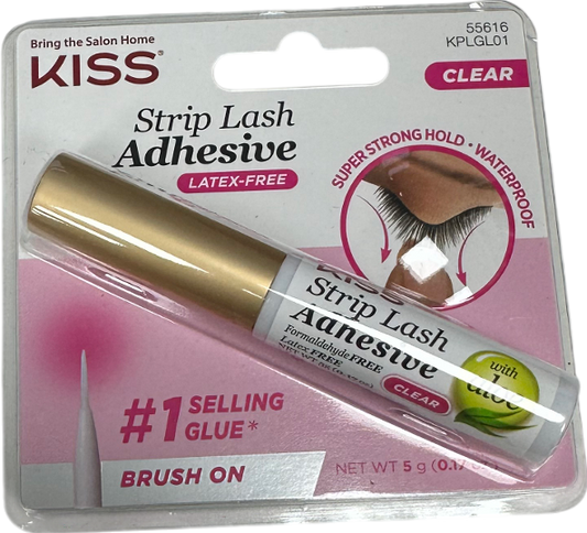 kiss Kiss 24 Hour Strip Eyelash Adhesive Clear 5g